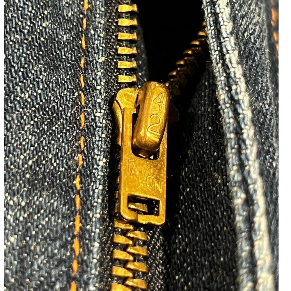 Levi's Vintage Clothing LVC 701 Selvedge Big E Jeans Dark Indigo Men's W29 Talon